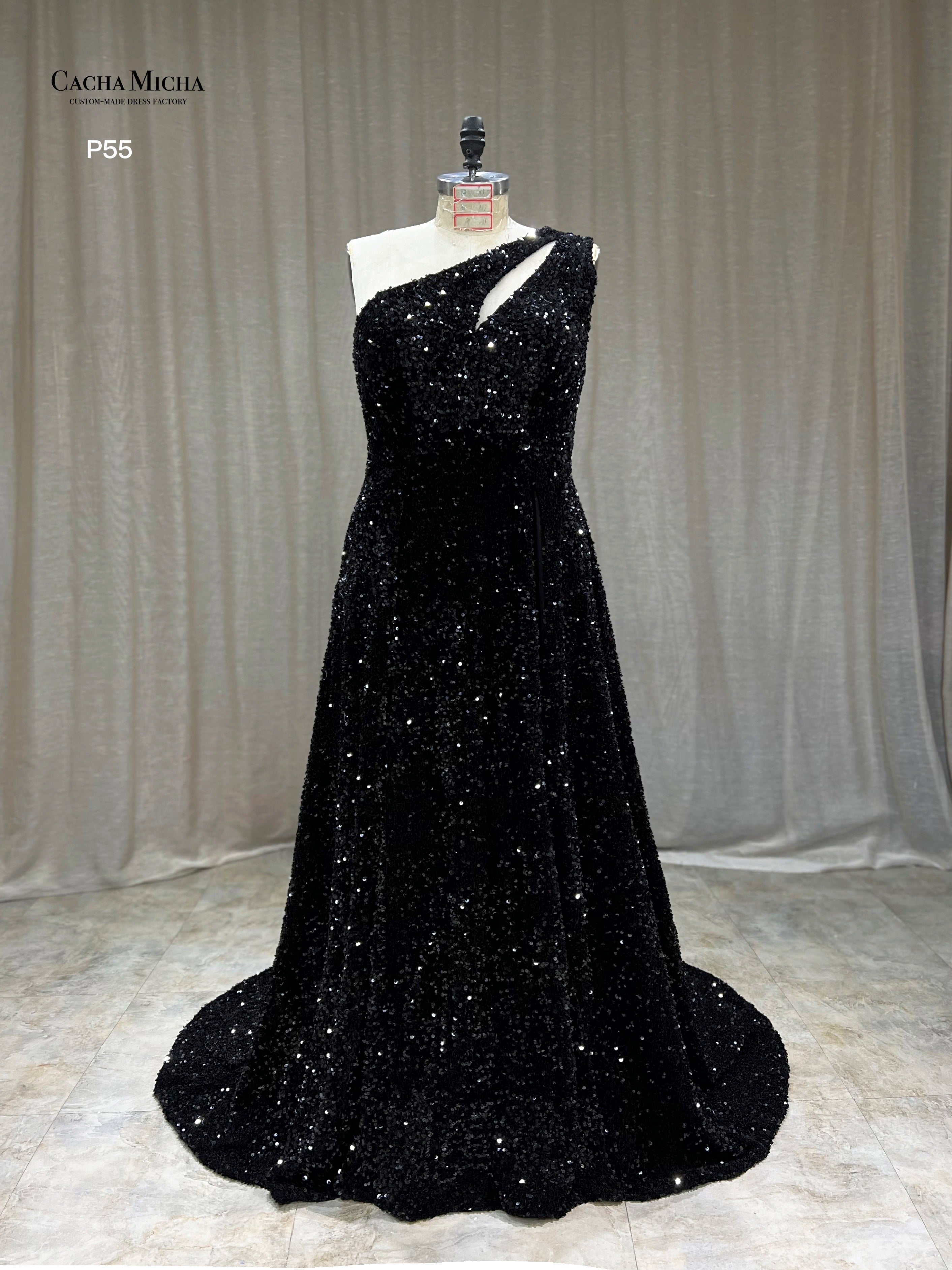 black sequin dress with train Evening gown Chapel P55 – lartisanbridal bridal YGroup_ma-cara-flat V-Neck Tie Detail Midi Size:14W this dress brings together